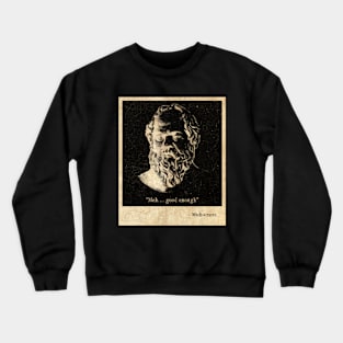 Mediocrates Vintage Style Crewneck Sweatshirt